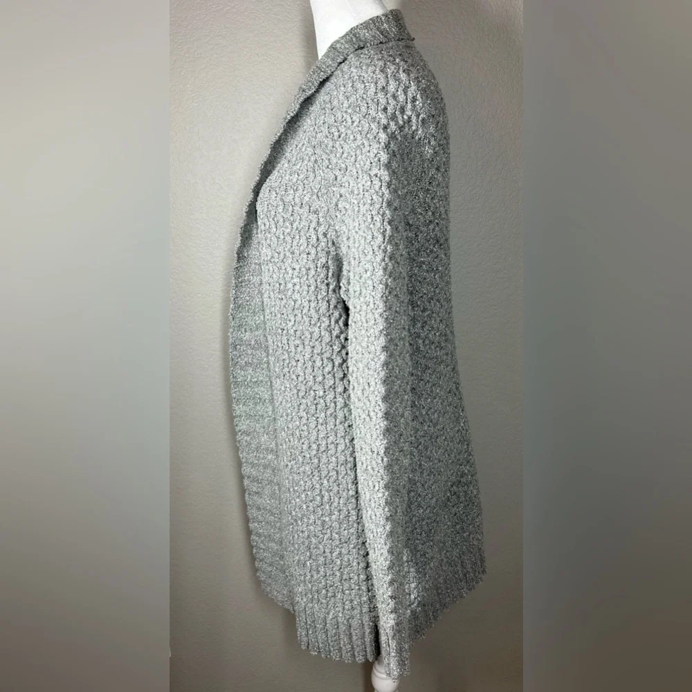 Patagonia Women's Gray Chunky Knit Cardigan Size L - Picture 3 of 7